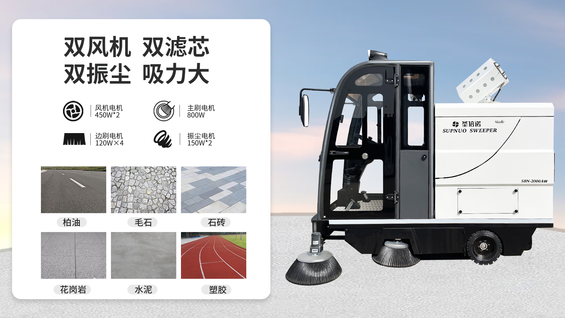 阿勒泰电动扫地车的优势与应用场景